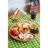 Joy Kitchen Dönen Servis Tabağı - 5 Bölmeli 30 cm