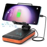 JTEMAN Erkekler Kadınlar için Doğum Günü Hediyeleri,Bluetooth Hoparlör ve Güç Bankası ile Cep Telefonu Standı,Taşınabilir Katlanabilir Şarj Hoparlör Standı,Kadınlar için Benzersiz Hediyeler Baba,Erkek