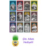 Jules Verne 12 Kitap Seti + Çim Adam Hediye