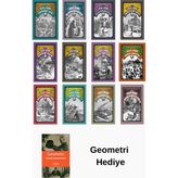 Jules Verne 12 Kitap Seti + Geometri Hediye