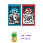 Jules Verne 2 Kitap Seti + Çim Adam Hediye
