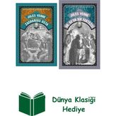 Jules Verne 2 Kitap Seti + Dünya Klasiği Hediye