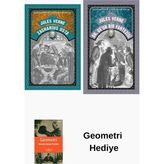 Jules Verne 2 Kitap Seti + Geometri Hediye