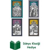 Jules Verne 4 Kitap Seti + Dünya Klasiği Hediye