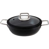 Jumbo 26 cm Dublin Black Basık Tencere