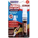 Jumbo Derz Kalemi, Beyaz - Standart