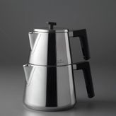 Jumbo Dynamic Steel Induction Base Teapot - Black