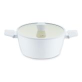 Jumbo Swiss Crystal Light Grey 24 cm Derin Tencere
