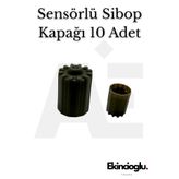 JuneThree Sensörlü Sibop Kapağı 10 Adet - Subap Kapağı Sensörlü Yeni Model