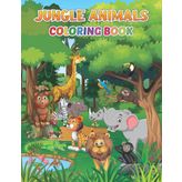 Jungle Animals Coloring Book