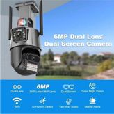 JUNGLEE (890) 6MP 4K ULTRA HD GECE GÖRÜŞLÜ KAMERA WİFİ İOS ANDROİD UYUM EV VE İŞYERİ SPEED DOME GÜVENLİK KAMERASI ile uyumlu