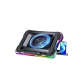 Juo Yeti 2200RPM RGB Işıklı Led Display Gaming Laptop Notebook Soğutucu Standı