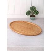 Just Cheap Store Bambu Sunum Tabağı 28X18 cm Bls BS-2818