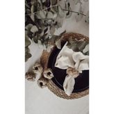 Jüt Home Hasır Peçete Halkası / Peçete Yüzüğü / Peçetelik / 6 Adet
