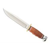 Ka-Bar Bowie Deri Kabza Av Bıçağı
