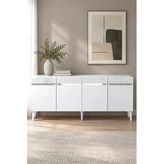 Ka1844bs Duma Konsol Beyaz-Silver 180Cm