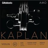 KA310H Keman Tel Seti, Kaplan Amo, 4/4 Scale, Heavy Tensı