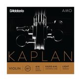 KA310L Keman Tel Seti, Kaplan Amo, 4/4 Scale, Lıght Tensı