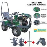 Kaan 26 M Çapa Makinesi 4X4 (Dizel)