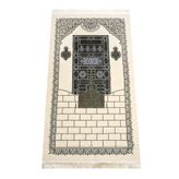 Kabe Desenli Ultra Plus Krem Şönil Seccade 16
