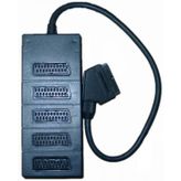 Kablolu Scart Splitter 5 Port