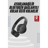 Kablosuz Bluetooth Kulaklık Kulak Üstü Ayarlanabilir Uzun Ömürlü - Çok Renkli