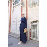 KADEEM Aslım Abaya Lacivert- 9034