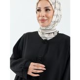 Kadeem Fatma Buhara Taşlı Ferace Siyah - 2620