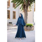 KADEEM FÜRUZAN ABAYA-Petrol