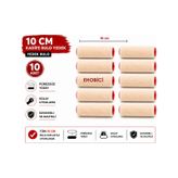 Kadife Rulo 10 lu Yedek 10cm (Moher)