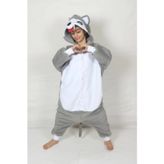 Kadıköy Kostüm Çocuk Kigurumi Sibirya Kurdu Kurt Kostümü Hayvan Kostümü