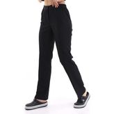 Kadın Alpaka Pantolon - Siyah - XL