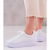 Kadın Bağcıklı Yüksek Taban Sneaker