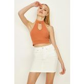 Kadın Basic Mini Denim Etek