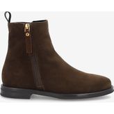 Kadın Bot 98C6 Frau Waxy Ankle Boot - Kahve