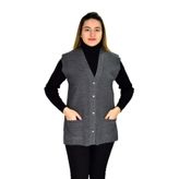 Kadın Cepli Triko Yelek BGL-ST03345
