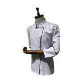 Kadın Chef Aşçı Ceket Beyaz