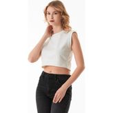 Kadın Crop Atlet - Beyaz