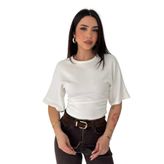 Kadın Crop Basic Tişört – Vücuda Oturan Şık Tasarım