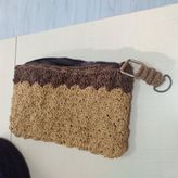 Kadın El Emeği Hasır Clutch Çanta