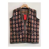 Kadın Gardenya Model Cepli Triko Yelek
