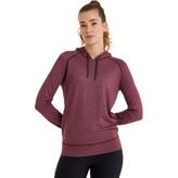 Kadın Kapüşonlu Flash Thermal Bordo Sweatshirt C8T3N9O5