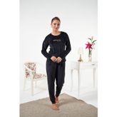 Kadın Kışlık Kadife Pijama Takımı