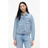 Kadın Klasik Trucker Denim Light Ceket Ext CJ8019