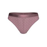 Kadın Logo Detaylı Pembe Tanga