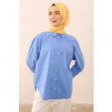 Kadın Minimal Desenli Soft Şal Sarı
