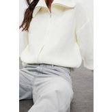 Kadın Modern Tarz Oversize Devrik Yaka Regular Triko Hırka