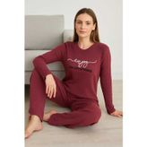 Kadın Pijama Takımı %100 Pamuk