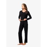 Kadın Pijama Takımı 52202 - Siyah