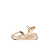 Kadın Sandalet 04V2 Frau Laminated Leather Platform